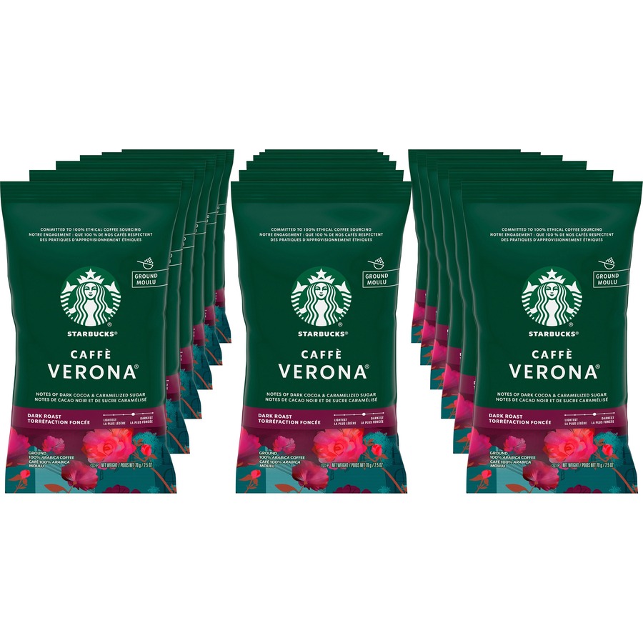 Starbucks !Ground Coffee Dark Roast Caffe Verona ☕ Two pack